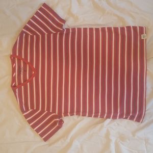 Abercrombie Men's Striped T-shirt. Medium